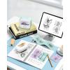 image:imageMemoking T02 Sticker Paper Holographic Silver Compatible with T02M02Q02ET02 ProD20D21 Print Pods Mini Printer Thermal Sticky Labels 50mmx35m for Journal Photo Texts Study Notes Sticker 3 RollsPurpleOrangeGreen
