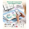 image:imageMemoking Sticker Printer Box T02 Mini Printer  AI Sticker Maker for Kids Print Pod Inkless Bluetooth ThermalPrinter Gift for Teen Girls amp Boys for Study Note Journal Photos DIY Gift 6 RollsGreen