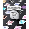 image:imageMemoking Sticker Printer Box T02 Mini Printer  AI Sticker Maker for Kids Print Pod Inkless Bluetooth ThermalPrinter Gift for Teen Girls amp Boys for Study Note Journal Photos DIY Gift 6 RollsBlack