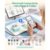 image:imageMemoking Sticker Printer Box T02 Mini Printer  AI Sticker Maker for Kids Print Pod Inkless Bluetooth ThermalPrinter Gift for Teen Girls amp Boys for Study Note Journal Photos DIY Gift 6 RollsGreen