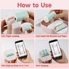 image:imageMemoking Sticker Printer Box T02 Mini Printer  AI Sticker Maker for Kids Print Pod Inkless Bluetooth ThermalPrinter Gift for Teen Girls amp Boys for Study Note Journal Photos DIY Gift 6 RollsPink