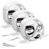 image:imageP12 Label Maker Tape Compatible with Dymo Label Maker Refills 12mm x 4m12 x 13 Colored Plastic Label Tape Replacement for Dymo Letratag Refills 200B LT100H 100T Plus QX50 for Phomemo P12 LabelerBlack on Clear