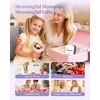 image:imageMemoking Print Pod Mini Printer  T02 Sticker Printer Portable Thermal Inkless Sticker Maker Bluetooth Photo Printer Instant Print Smart AI APP for Study Note Journal Photos DIY Gift 6 Rolls