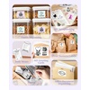 image:imageMemoking Print Pod Mini Printer  T02 Sticker Printer Portable Thermal Inkless Sticker Maker Bluetooth Photo Printer Instant Print Smart AI APP for Study Note Journal Photos DIY Gift 6 Rolls