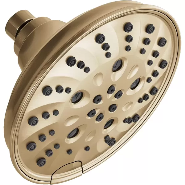 imageDELTA FAUCET faucet 52669RB H2Okinetic 5Setting Raincan Shower head Venetian BronzeChampagne Bronze