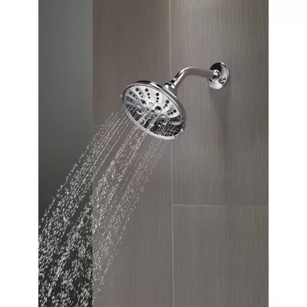 imageDELTA FAUCET faucet 52669RB H2Okinetic 5Setting Raincan Shower head Venetian BronzeChrome