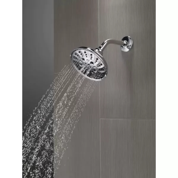 imageDELTA FAUCET faucet 52669RB H2Okinetic 5Setting Raincan Shower head Venetian BronzeChrome