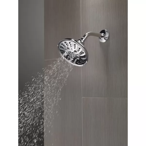 imageDELTA FAUCET faucet 52669RB H2Okinetic 5Setting Raincan Shower head Venetian BronzeChrome