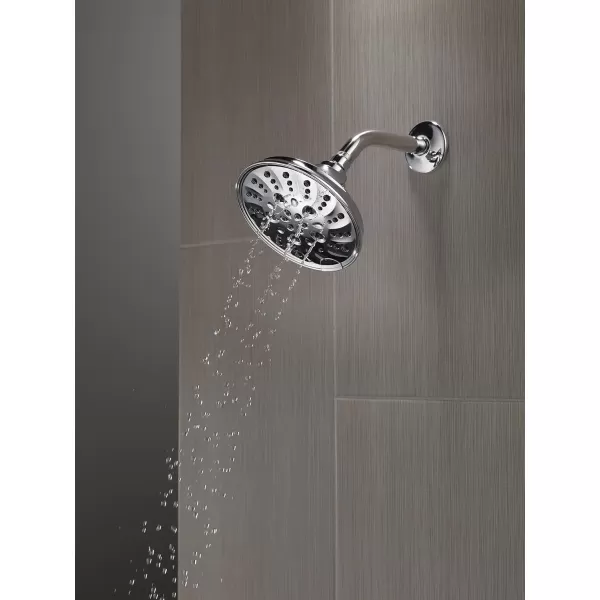 imageDELTA FAUCET faucet 52669RB H2Okinetic 5Setting Raincan Shower head Venetian BronzeChrome