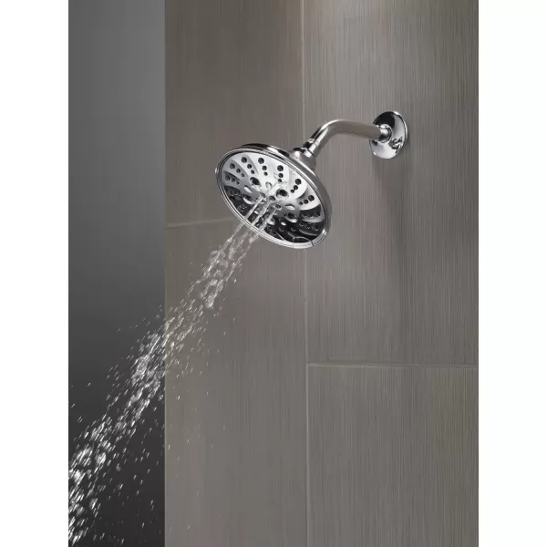 imageDELTA FAUCET faucet 52669RB H2Okinetic 5Setting Raincan Shower head Venetian BronzeMatte Black