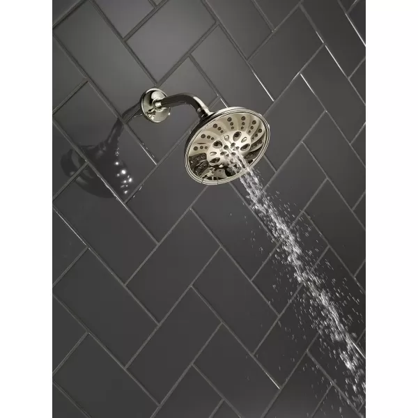 imageDELTA FAUCET faucet 52669RB H2Okinetic 5Setting Raincan Shower head Venetian BronzePolished Nickel