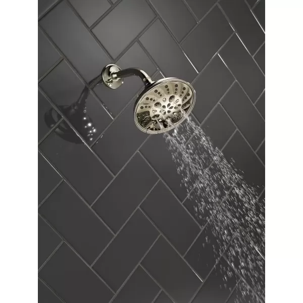 imageDELTA FAUCET faucet 52669RB H2Okinetic 5Setting Raincan Shower head Venetian BronzePolished Nickel