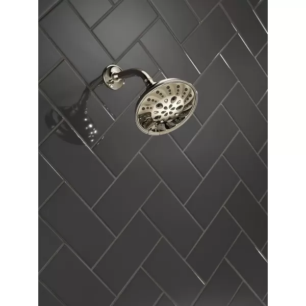 imageDELTA FAUCET faucet 52669RB H2Okinetic 5Setting Raincan Shower head Venetian BronzePolished Nickel