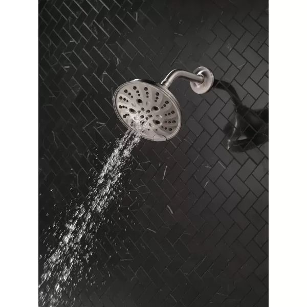 imageDELTA FAUCET faucet 52669RB H2Okinetic 5Setting Raincan Shower head Venetian BronzeStainless