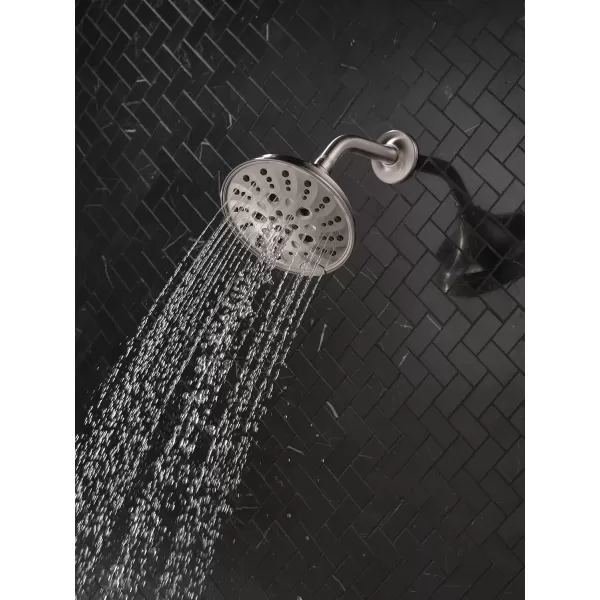 imageDELTA FAUCET faucet 52669RB H2Okinetic 5Setting Raincan Shower head Venetian BronzeStainless