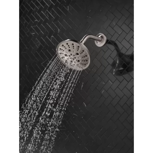 imageDELTA FAUCET faucet 52669RB H2Okinetic 5Setting Raincan Shower head Venetian BronzeStainless