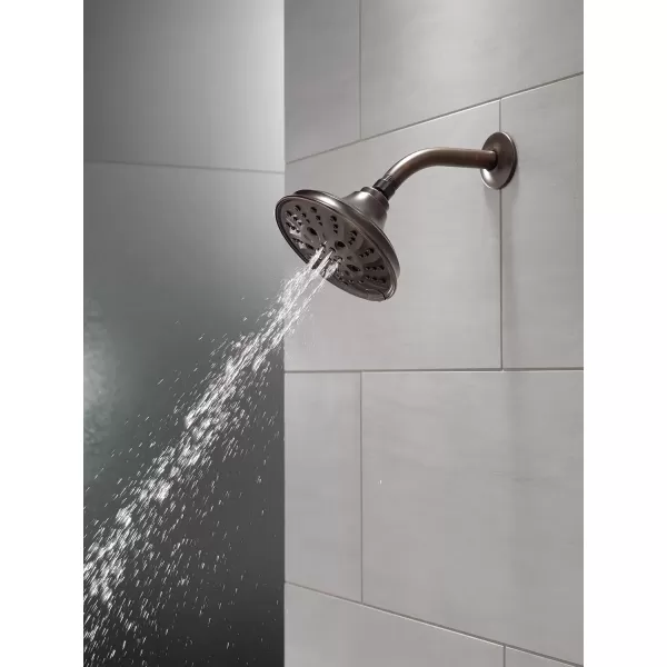 imageDELTA FAUCET faucet 52669RB H2Okinetic 5Setting Raincan Shower head Venetian BronzeVenetian Bronze