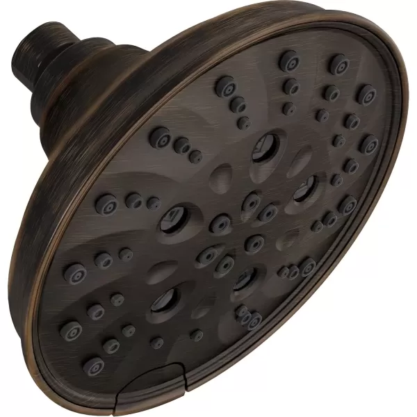 imageDELTA FAUCET faucet 52669RB H2Okinetic 5Setting Raincan Shower head Venetian BronzeVenetian Bronze
