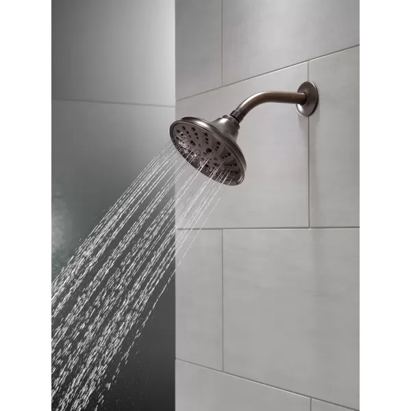 imageDELTA FAUCET faucet 52669RB H2Okinetic 5Setting Raincan Shower head Venetian BronzeVenetian Bronze