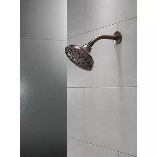 imageDELTA FAUCET faucet 52669RB H2Okinetic 5Setting Raincan Shower head Venetian BronzeVenetian Bronze