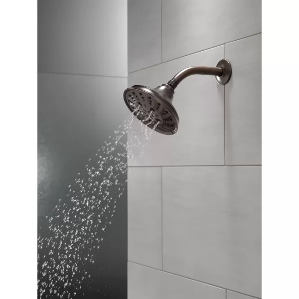 imageDELTA FAUCET faucet 52669RB H2Okinetic 5Setting Raincan Shower head Venetian BronzeVenetian Bronze