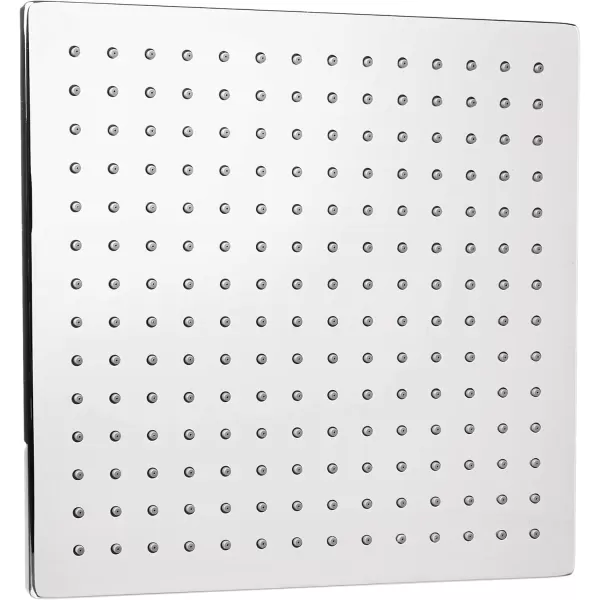 imageDelta Faucet SingleSpray Raincan Shower Head Brushed Nickel Shower Head Rainfall Shower Head Square Shower Head Metal Shower Head 25 GPM Flow Rate Stainless 52159SS25Polished Nickel