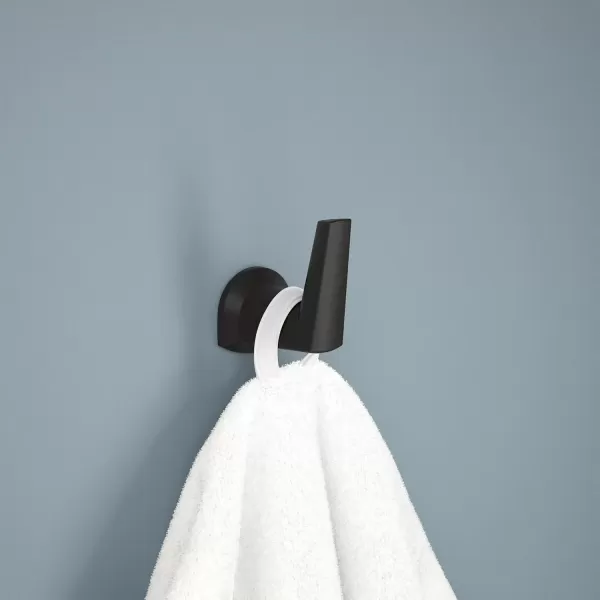 imageDELTA 77235SS Galeon Robe Hook StainlessMatte Black