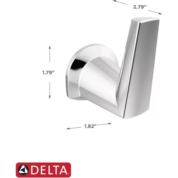 imageDELTA 77235SS Galeon Robe Hook StainlessPolished Chrome