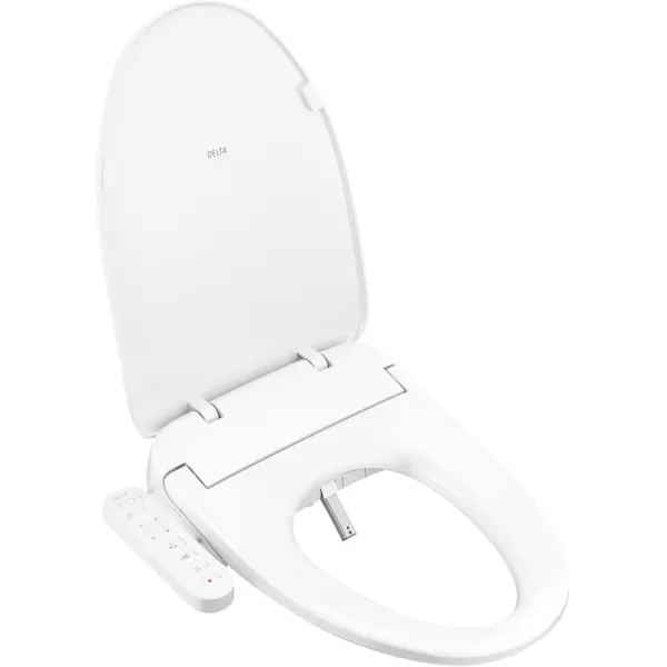 imageDELTA 893007EWH Refresh Bidet Toilet Seat WhiteStandard