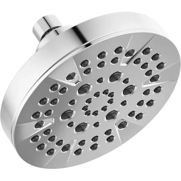 imageDELTA FAUCET FAUCET 5Spray Matte Black Shower Head DELTA FAUCET Shower Head Black Showerheads Shower Head Black Matte 175 GPM Flow Rate Matte Black 52535BLChrome