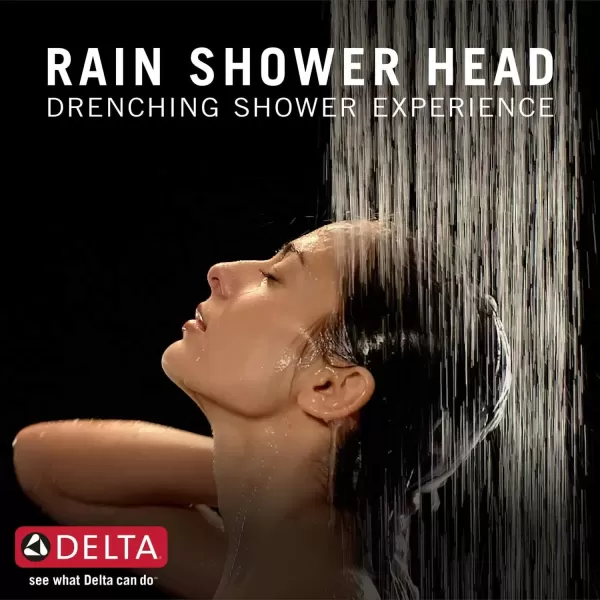 imageDELTA FAUCET RP62955SSPR Universal Shower Head Lumicoat StainlessMatte Black