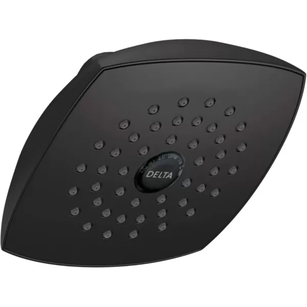imageDELTA FAUCET RP64859BL Raincan SingleSetting TouchClean Shower Head Matte Black