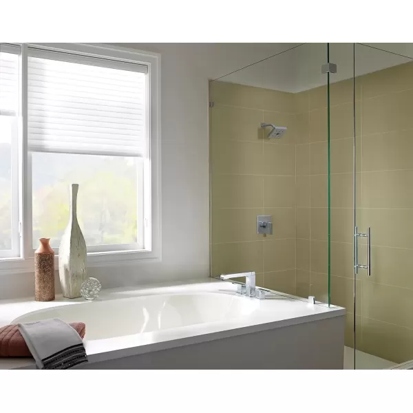 imageDELTA FAUCET T2767BL Roman Tub Trim DeckMount Without Diverter Matte BlackChrome