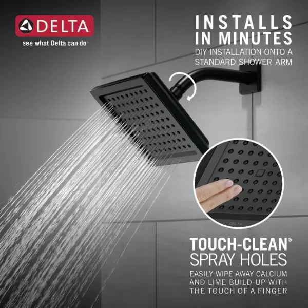 imageDELTA RP62283SS Universal Showering Components Showerhead StainlessMatte Black