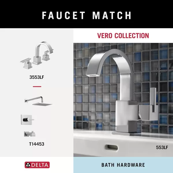 imageDelta 77746SS Vero Towel Ring 500 x 900 x 1000 inches StainlessChrome