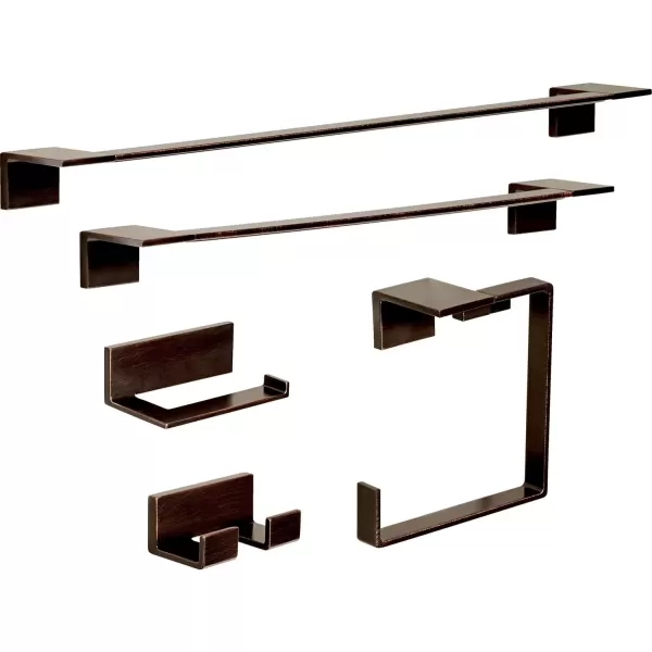 imageDelta 77746SS Vero Towel Ring 500 x 900 x 1000 inches StainlessSpotshield Venetian Bronze