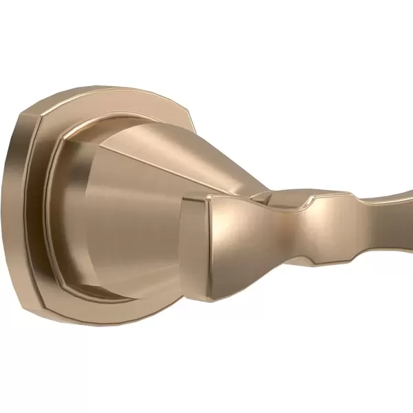 imageDelta Faucet 77638CZ Stryke Towel Double Hook Champagne BronzeChampagne Bronze