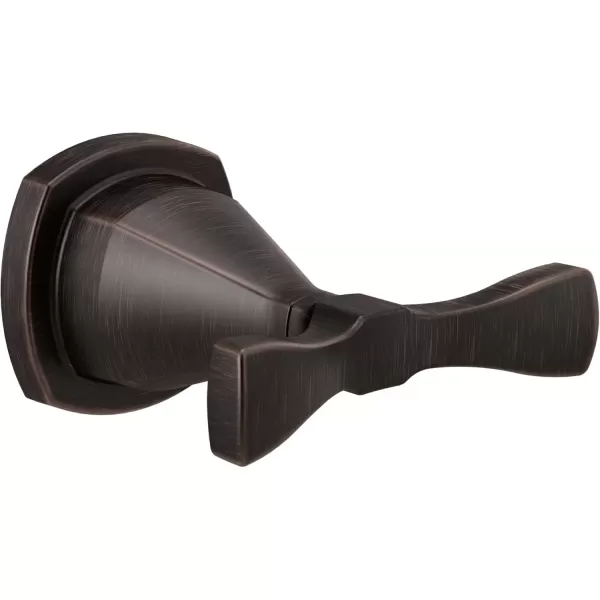 imageDelta Faucet 77638CZ Stryke Towel Double Hook Champagne BronzeVenetian Bronze