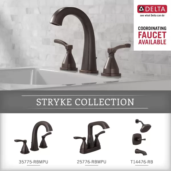 imageDelta Faucet 77638CZ Stryke Towel Double Hook Champagne BronzeVenetian Bronze