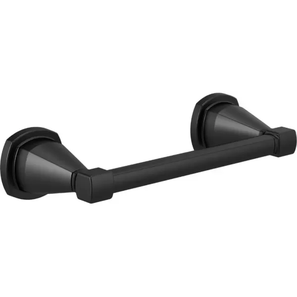 imageDelta Faucet 77655CZ Stryke Double Post Pivoting Toilet Paper Holder Champagne BronzeMatte Black