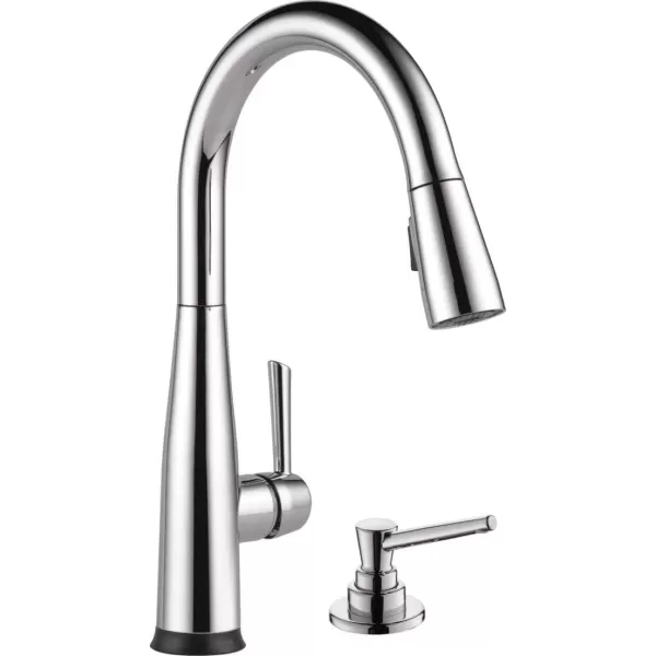 imageDelta Faucet Essa VoiceIQ Touchless Kitchen Faucet with Pull Down Sprayer Smart Faucet Alexa and Google Assistant Voice Activated Kitchen Sink Faucet Arctic Stainless 9113TVARDSTChrome