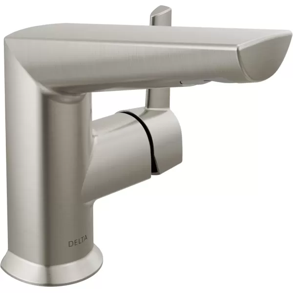 imageDelta Faucet Galeon Single Hole Bathroom Faucet Chrome Bathroom Faucets for Sink 1 Hole Single Handle Bathroom Sink Faucet Diamond Seal Technology Lumicoat Chrome 572PRMPUDSTLumicoat Stainless