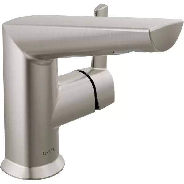 imageDelta Faucet Galeon Single Hole Bathroom Faucet Chrome Bathroom Faucets for Sink 1 Hole Single Handle Bathroom Sink Faucet Diamond Seal Technology Lumicoat Chrome 572PRMPUDSTLumicoat Stainless