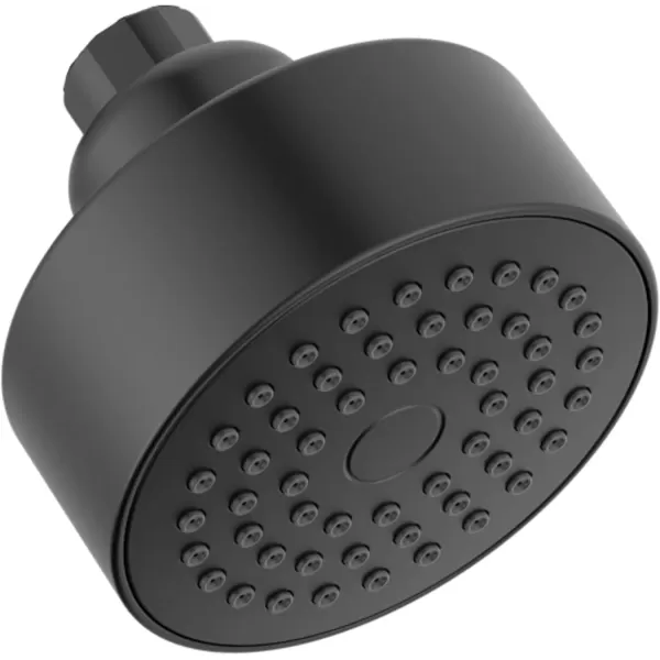 imageDelta Faucet Modern 35inch SingleSpray Shower Head Brushed Nickel Round Shower Head High Pressure Shower Head 175 GPM Flow Rate Stainless RP101842SSMatte Black