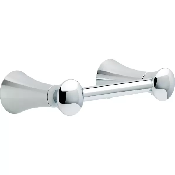 imageDelta Lahara 1Pack Toilet Paper Holder Brilliance Stainless Steel Tissue Roll Holder for Bathroom Organization and Storage Pivoting Toilet Tissue Holder Wall Bathroom Accessories 73850SSPolished Chrome