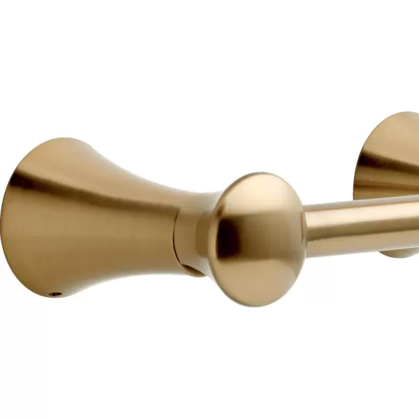 imageDelta Lahara 1Pack Toilet Paper Holder Brilliance Stainless Steel Tissue Roll Holder for Bathroom Organization and Storage Pivoting Toilet Tissue Holder Wall Bathroom Accessories 73850SSChampagne Bronze