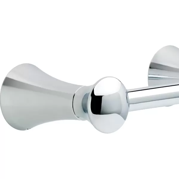 imageDelta Lahara 1Pack Toilet Paper Holder Brilliance Stainless Steel Tissue Roll Holder for Bathroom Organization and Storage Pivoting Toilet Tissue Holder Wall Bathroom Accessories 73850SSPolished Chrome