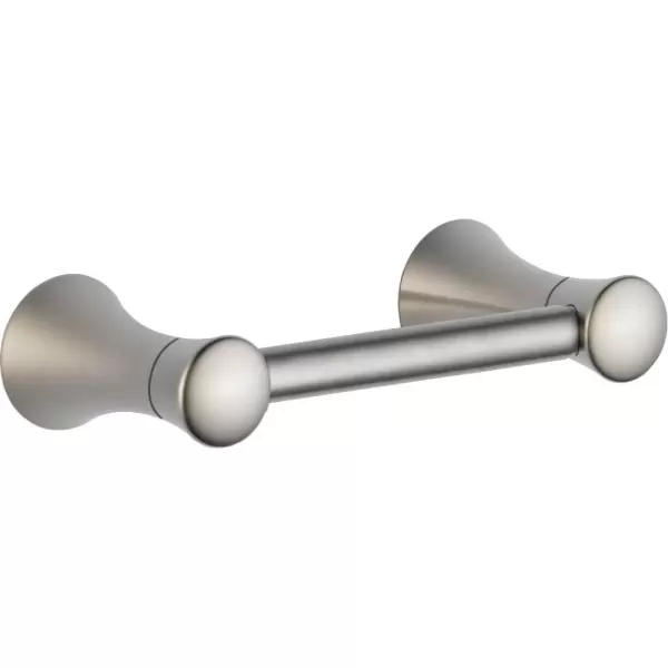 imageDelta Lahara 1Pack Toilet Paper Holder Brilliance Stainless Steel Tissue Roll Holder for Bathroom Organization and Storage Pivoting Toilet Tissue Holder Wall Bathroom Accessories 73850SSBrilliance Stainless Steel
