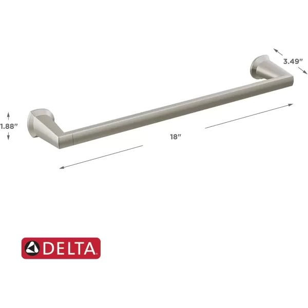 imageDELTA 77218SS Galeon Towel Bar 18 inch StainlessStainless