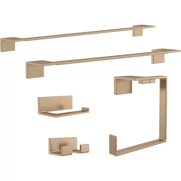 imageDELTA 77750SS Vero Toilet Paper Holder 500 x 600 x 1300 Inches StainlessChampagne Bronze